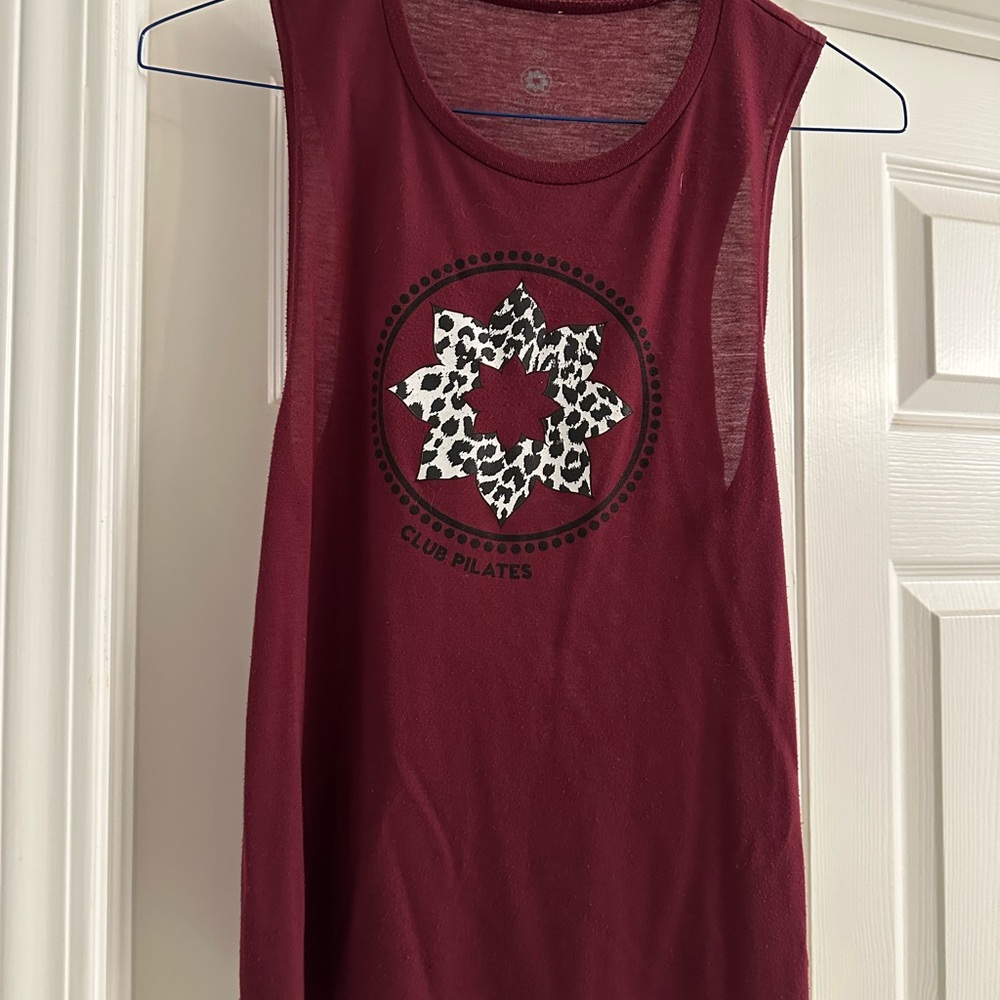 Women's Burgundy Tank Top